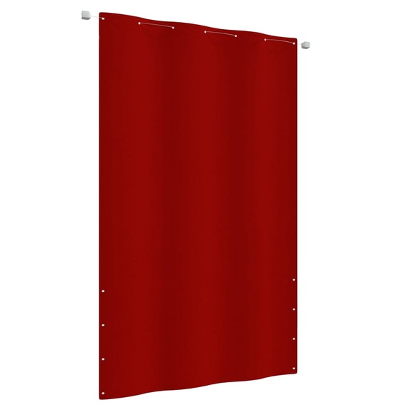 vidaXL Balkon-Sichtschutz Rot 140x240 cm Oxford-Gewebe