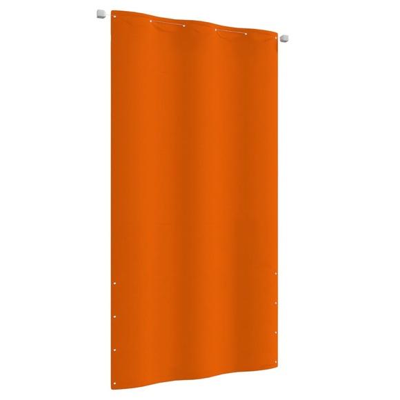 vidaXL Balkon-Sichtschutz Orange 120x240 cm Oxford-Gewebe