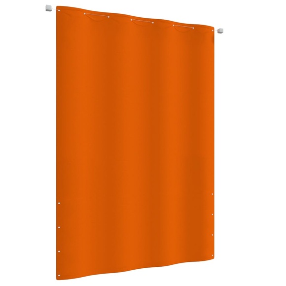 vidaXL Balkon-Sichtschutz Orange 160x240 cm Oxford-Gewebe
