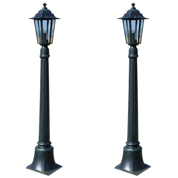 vidaXL Preston Gartenleuchten 2 Stk. 105 cm