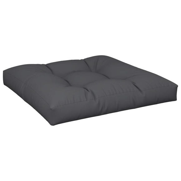 vidaXL Palettensofa-Kissen Schwarz 70x70x12 cm