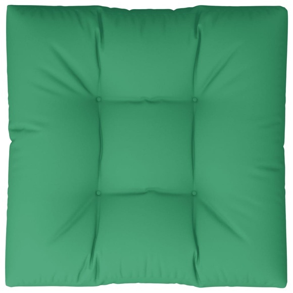 vidaXL Palettensofa-Kissen Grün 80x80x12 cm