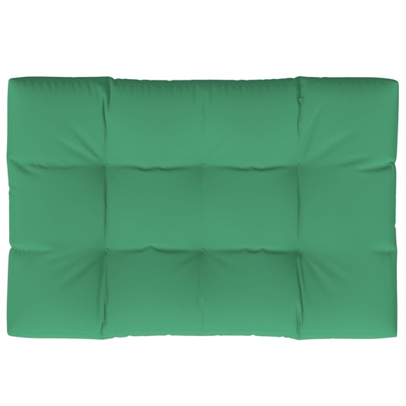 vidaXL Palettenkissen Grün 120x80x12 cm Stoff