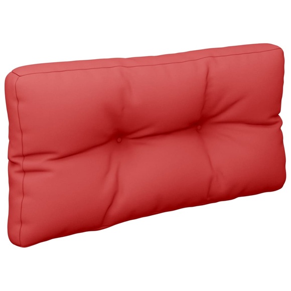 vidaXL Palettensofa-Kissen Rot 80x40x12 cm