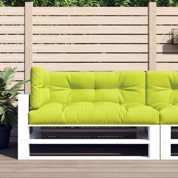 vidaXL Palettensofa-Auflagen 3 Stk. Hellgrün