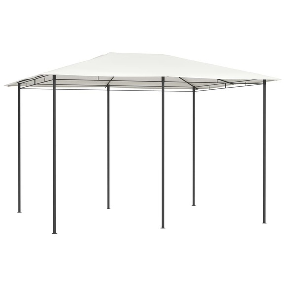 vidaXL Pavillon 3x4x2,6 m Creme 160 g/m²