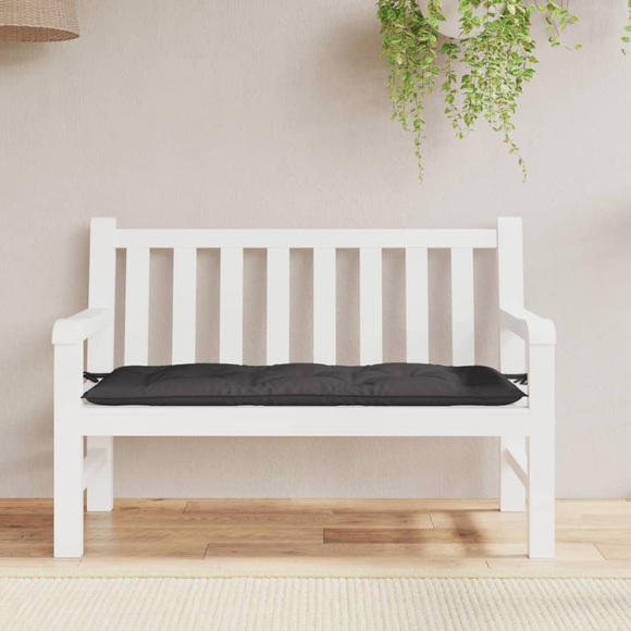 vidaXL Gartenbank-Auflage Anthrazit 120x50x7 cm Stoff