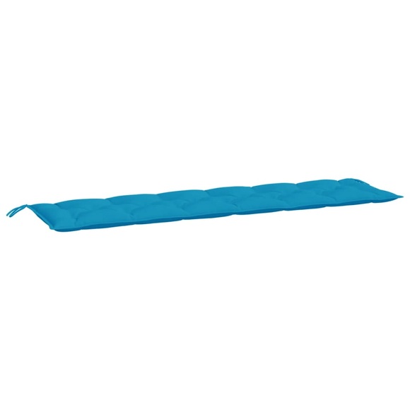 vidaXL Gartenbank-Auflage Hellblau 200x50x7 cm Stoff