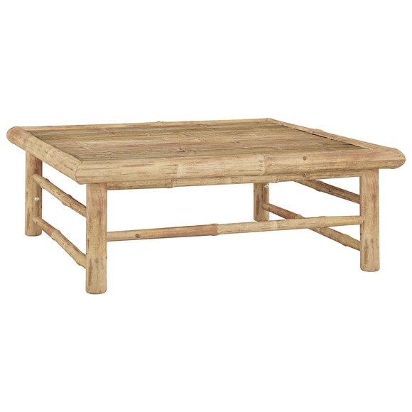 vidaXL Gartentisch 65x65x30 cm Bambus