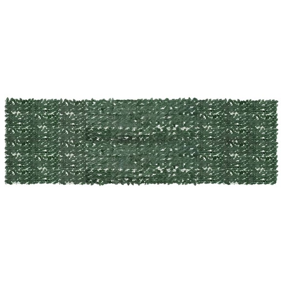 vidaXL Balkon-Sichtschutz mit Dunkelgrünen Blättern 500x150 cm