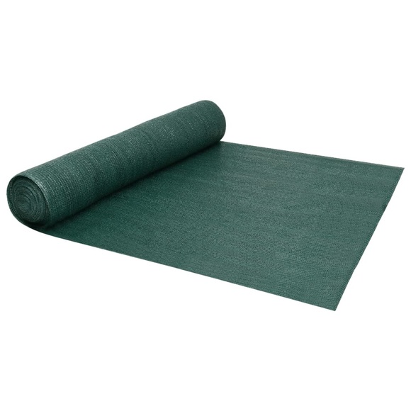 vidaXL Zaunblende Grün 1,5x10 m HDPE 195 g/m²
