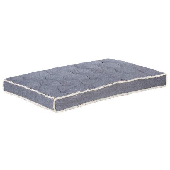 vidaXL Palettensofa-Kissen Blau 120x80x10 cm
