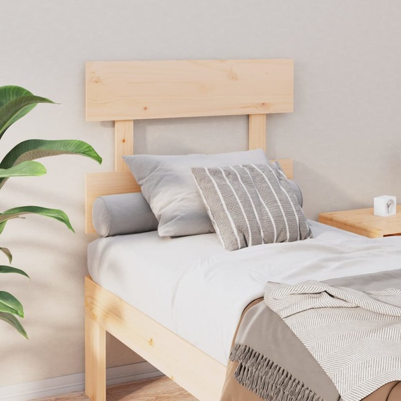 vidaXL Bett-Kopfteil 103,5x3x81 cm Massivholz Kiefer