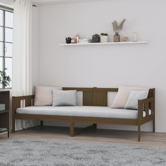 vidaXL Tagesbett Honigbraun Massivholz Kiefer 80x200 cm