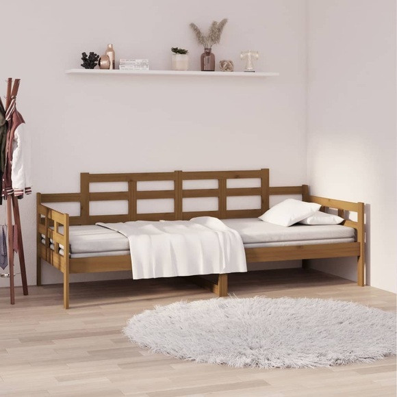 vidaXL Tagesbett Honigbraun Massivholz Kiefer 80x200 cm