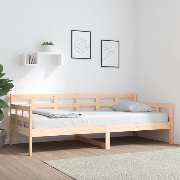 vidaXL Tagesbett Massivholz Kiefer 90x200 cm