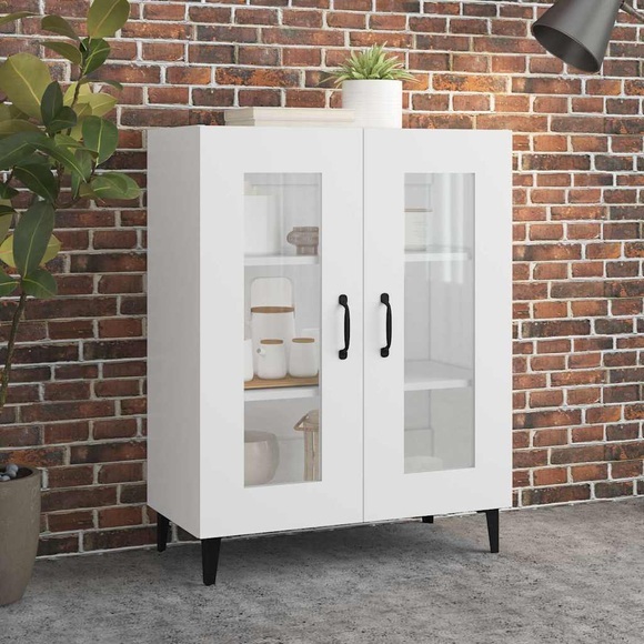 vidaXL Sideboard Weiß 69,5x34x90 cm Holzwerkstoff