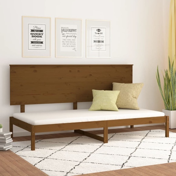 vidaXL Tagesbett Honigbraun 80x200 cm Massivholz Kiefer