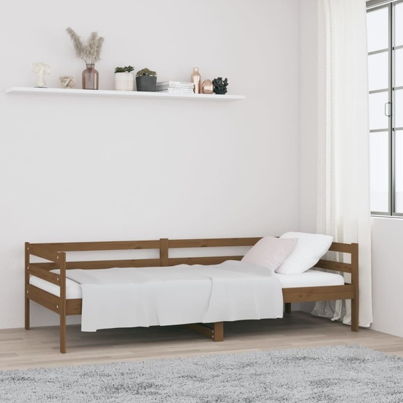 vidaXL Tagesbett Honigbraun 90x190 cm Massivholz Kiefer