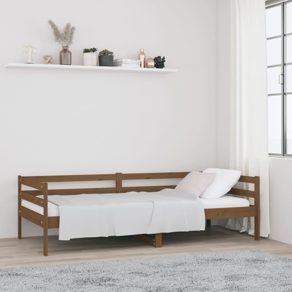 vidaXL Tagesbett Honigbraun 90x190 cm Massivholz Kiefer