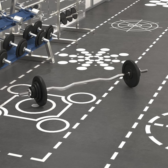 vidaXL Langhantel mit Gewichten Set 30 kg