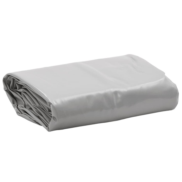 vidaXL Abdeckplane Grau Ø 1,5x2 m 600 /m²