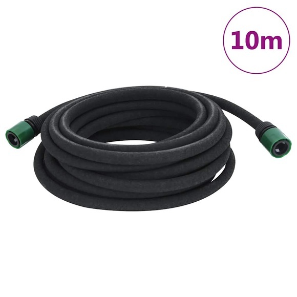 vidaXL Tropfschlauch Schwarz 0,6