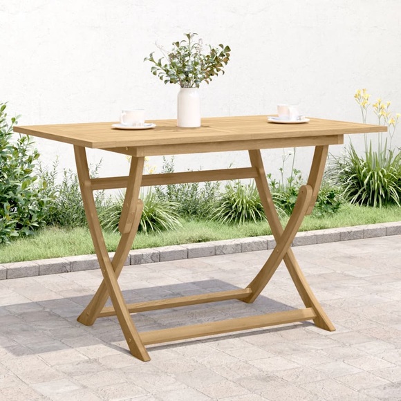 vidaXL Gartentisch Klappbar 120x70x75 cm Massivholz Akazie