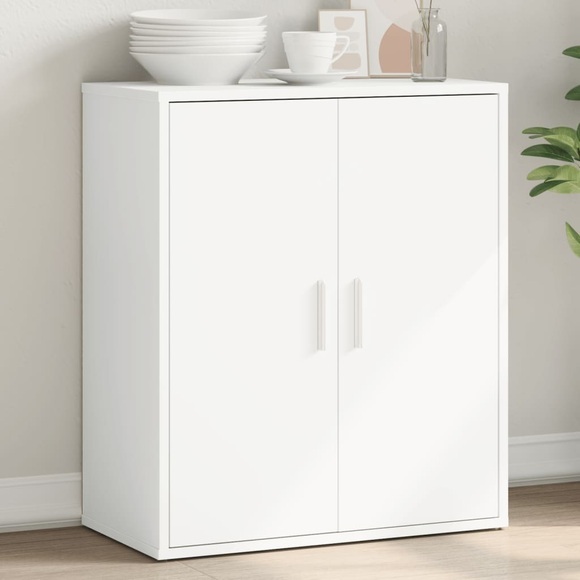 vidaXL Sideboard Weiß 60x31x70 cm Holzwerkstoff