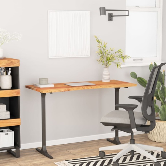 vidaXL Schreibtischplatte 140x60x2,5 cm Rechteckig Massivholz Akazie
