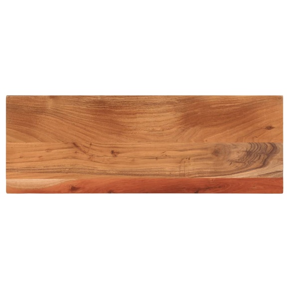 vidaXL Tischplatte 80x20x3,8 cm Rechteckig Massivholz Akazie