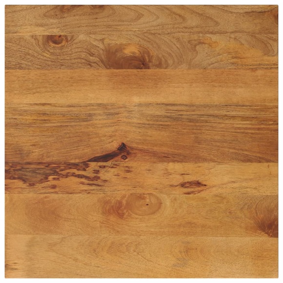 vidaXL Tischplatte 70x70x2,5 cm Quadratisch Massivholz Mango