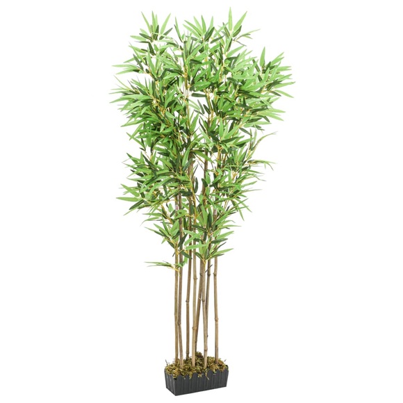 vidaXL Bambusbaum Künstlich 1288 Blätter 180 cm Grün