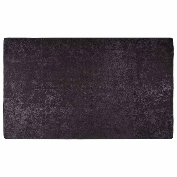 vidaXL Teppich Waschbar Anthrazit 150x230 cm Rutschfest