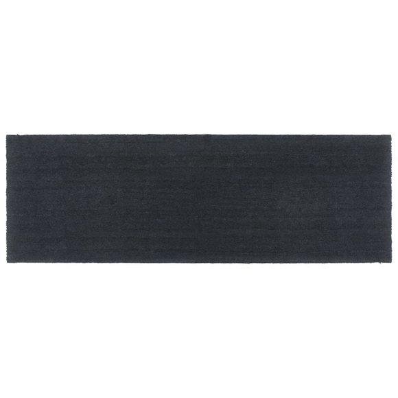 vidaXL Fußmatte Dunkelgrau 100x300 cm Kokosfaser Getuftet