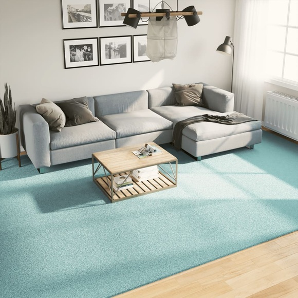 vidaXL Teppich OVIEDO Kurzflor Grün 300x400 cm