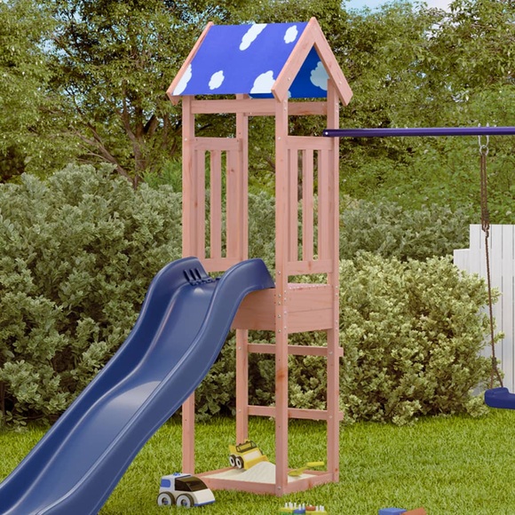 vidaXL Spielturm 52,5x46,5x208 cm Massivholz Douglasie