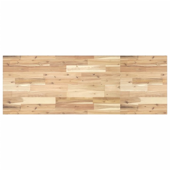 vidaXL Schreibtischplatte Unbehandelt 160x50x2 cm Massivholz Akazie