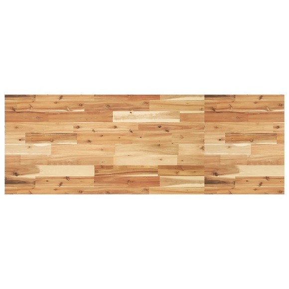 vidaXL Waschtischplatte Ölbeschichtung 140x50x2 cm Massivholz Akazie