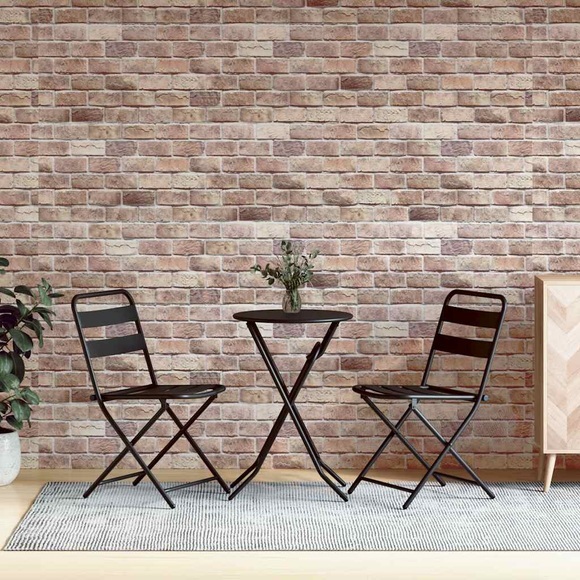 vidaXL 3D-Wandpaneele 10 Stk. Braun 100x50 cm EPS