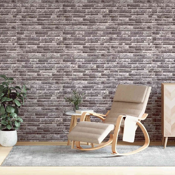 vidaXL 3D-Wandpaneele 10 Stk. Anthrazit 100x50 cm EPS