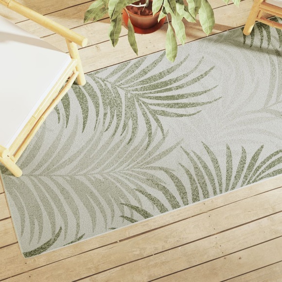 vidaXL Teppich Kurzflor Mehrfarbig 80x300 cm Rutschfest