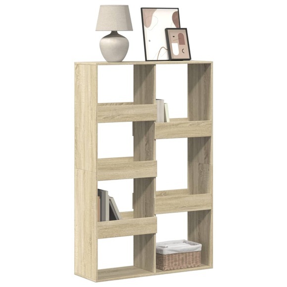 vidaXL Bücherregal Sonoma-Eiche 100x33x155,5 cm Holzwerkstoff