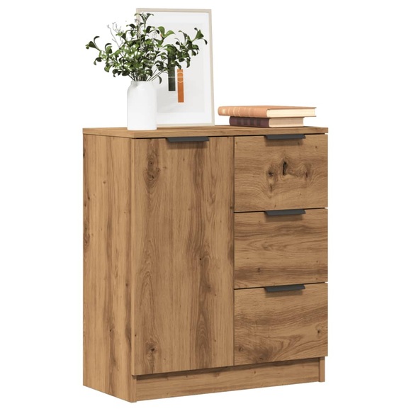 vidaXL Sideboard Artisan-Eiche 60x30x70 cm Holzwerkstoff