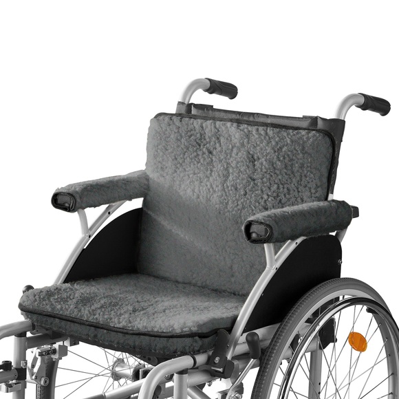 Schurwoll-3er-Set, anthrazit