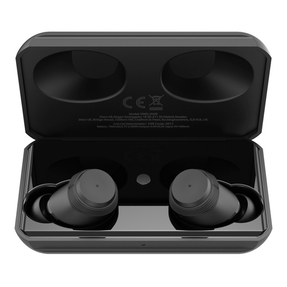 Doro Wireless In Ear Kopfhörer HearingBuds Schwarz On ? Over Bluetooth
