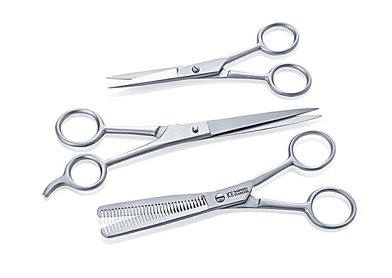 Haarschneide-Scheren 3er Set
