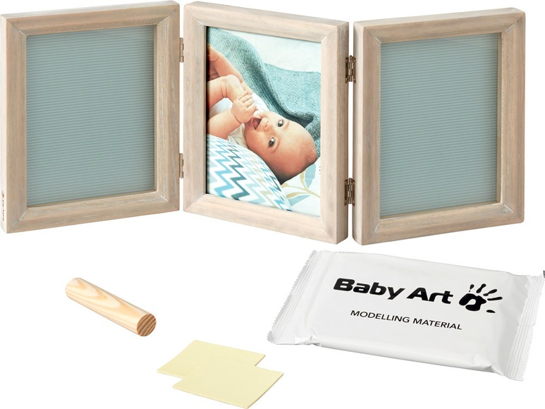 BABY ART Bilderrahmen My Baby Touch double stormy