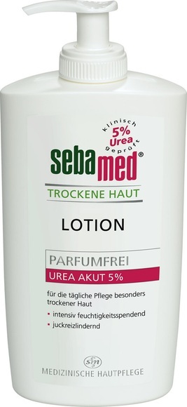 Sebapharma GmbH & Co.KG sebamed® Trockene Haut Parfumfrei Lotion Urea 5%