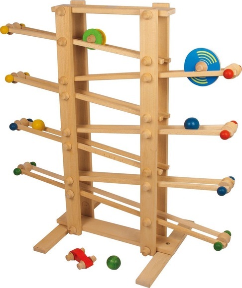 small foot ® Kugelbahn Gigant - bunt
